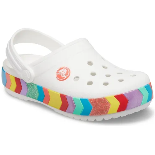 rainbow crocs girls