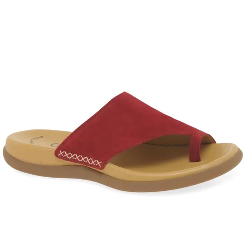gabor toe loop sandals
