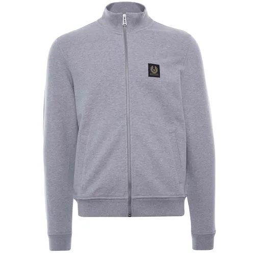 stüssy zip hoodie grey