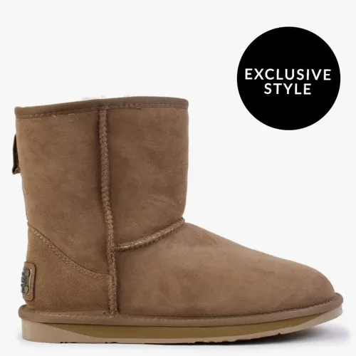 twin faced sheepskin boot