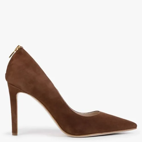 tan suede court shoes uk