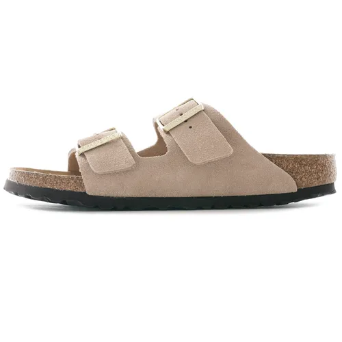 birkenstock arizona soft footbed stone