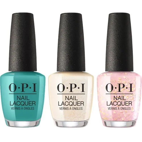 Opi Nail Polish Trio Set 13 Suzi San Climbs Fuji San Left My Yens In Ginza R U Happy 2 C Me Lol 3 X 15ml