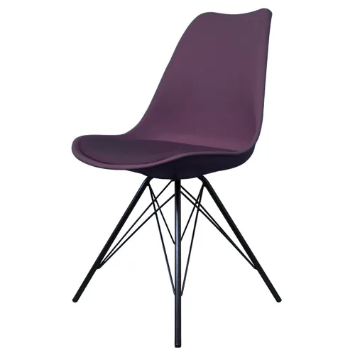 Luxurious Navy Velvet Dining Chair With, Purple Dining Chairs Canada