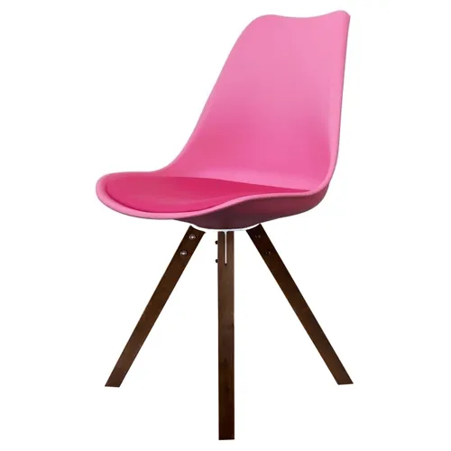Eiffel Inspired Pink Plastic Dining, Bright Pink Dining Chairs