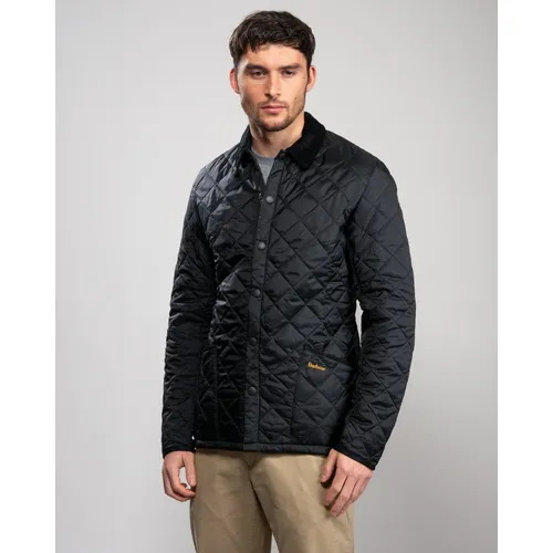 next black quilted jacket