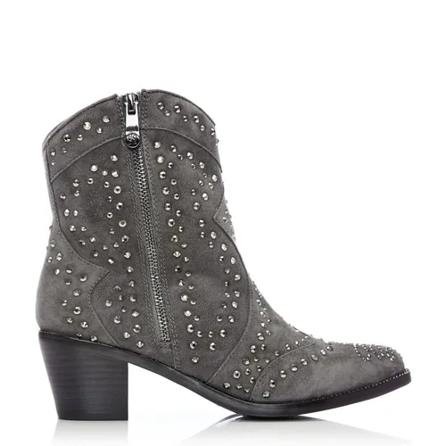 Moda in pelle grey ankle boots Clearance