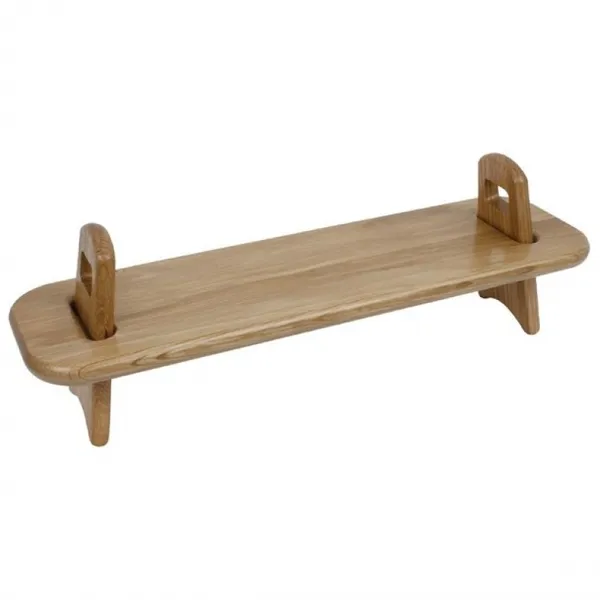 Olympia Handled Platter Made of Ash Wood 440 mm 440 D x 250 mm W 