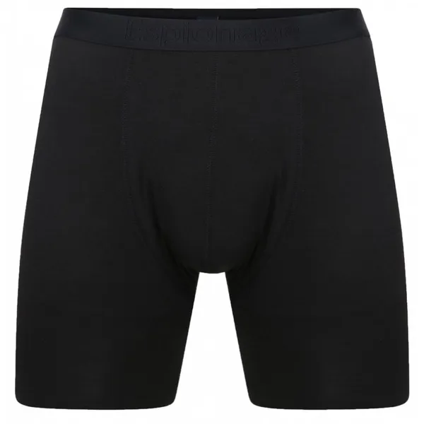 Espionage 2 Pack Black/Navy Fitted Fashion Jersey Trunks